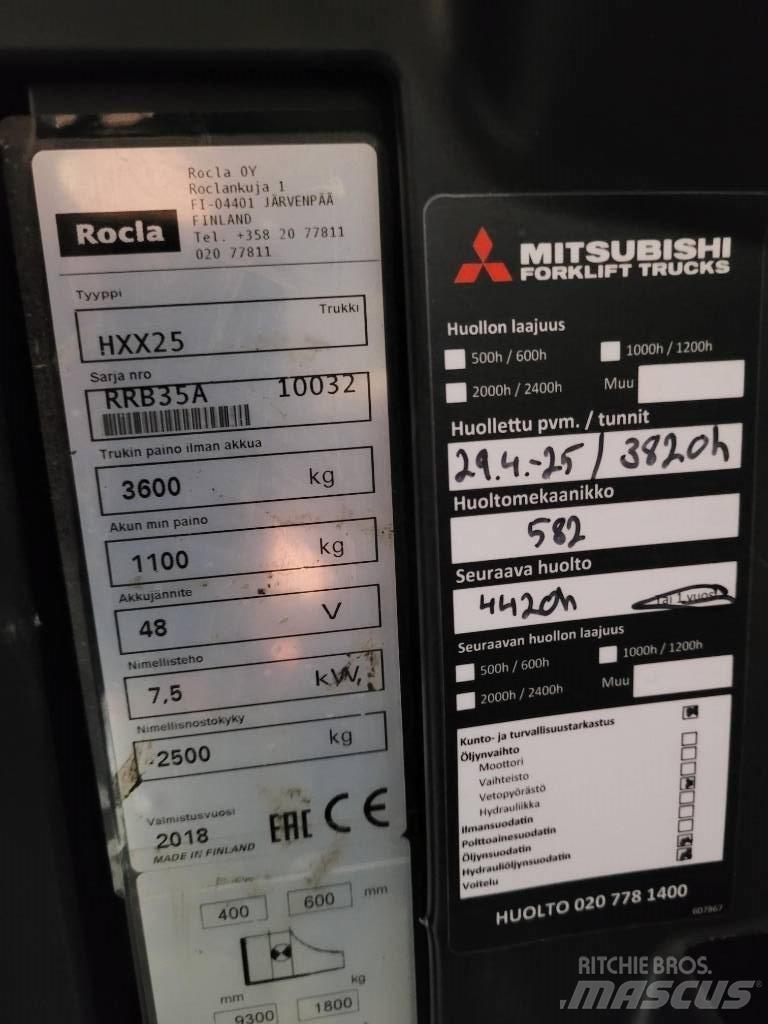 Rocla HXX25 Reach truck - depo içi istif araçları