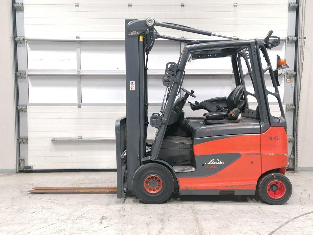 Linde E25H-01/600 Elektrikli forkliftler