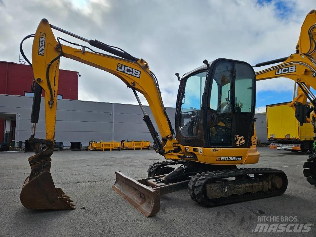 JCB 8035 Mini ekskavatörler, 7 tona dek
