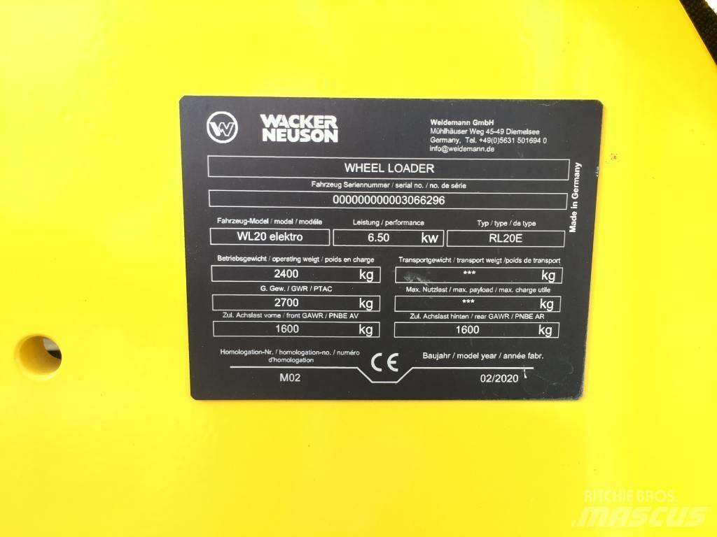 Wacker Neuson WL20e Tekerlekli yükleyiciler