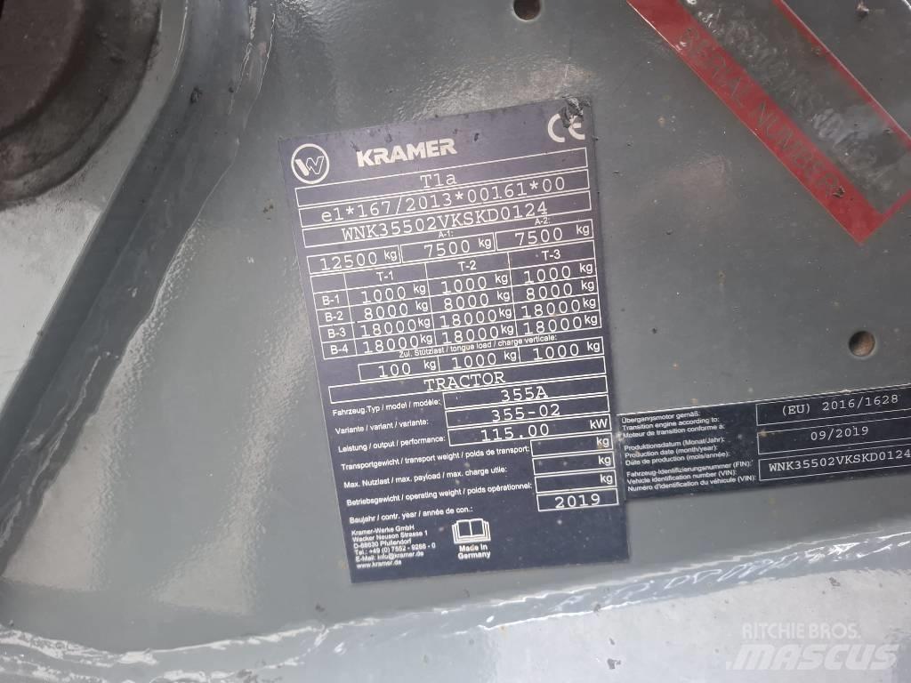 Kramer 8155 Tekerlekli yükleyiciler