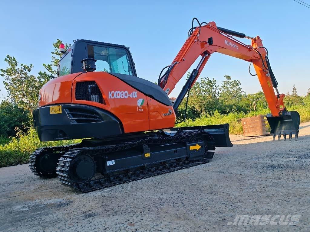 Kubota KX 080-4 CX Midi ekskavatörler 7 - 12 t