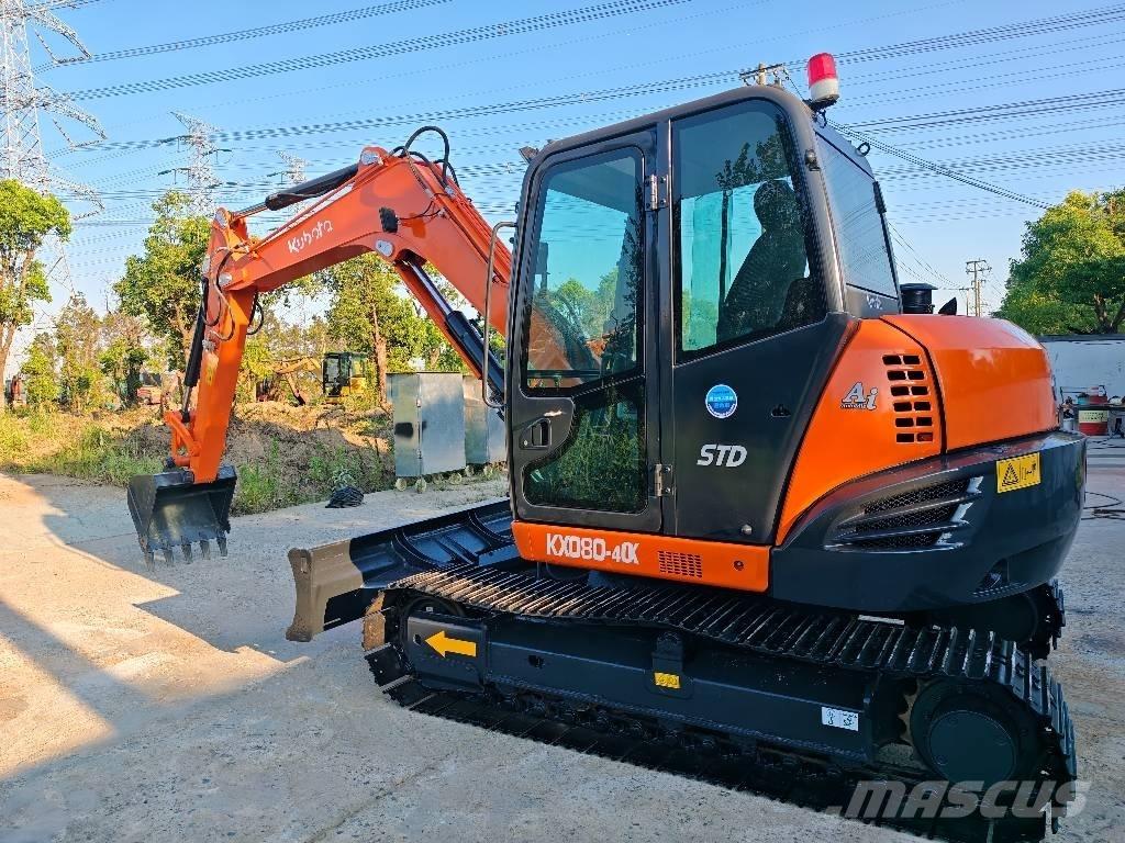 Kubota KX 080-4 CX Midi ekskavatörler 7 - 12 t