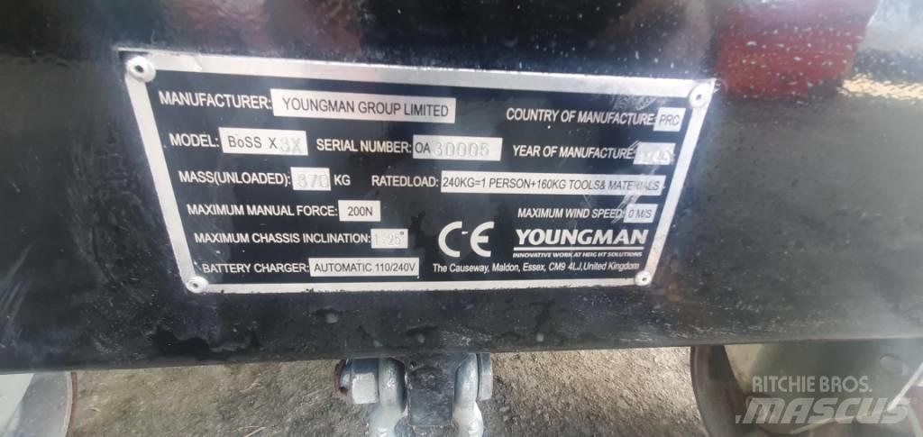 Youngman Boss X3X İtmeli personel platformları