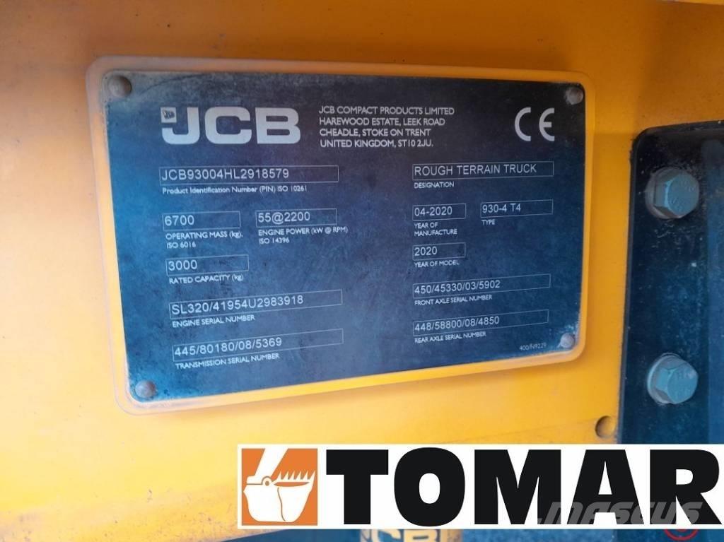 JCB 930-4 Arazi tipi forklift