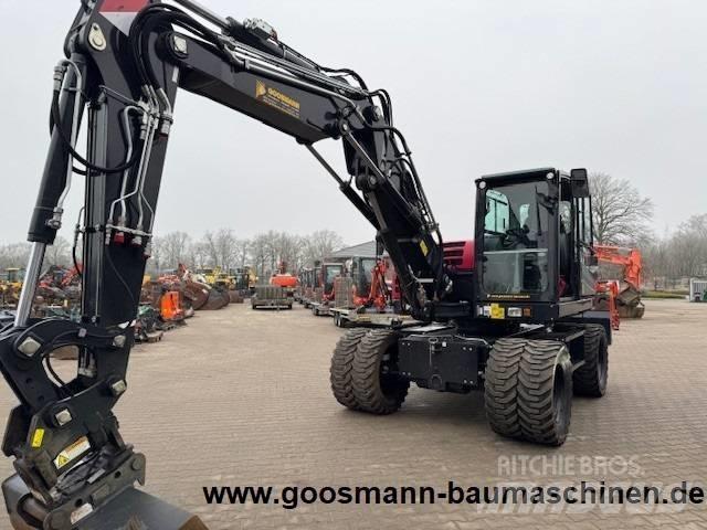 Yanmar B 110 W Lastik tekerli ekskavatörler