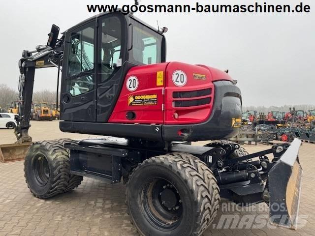 Yanmar B 110 W Lastik tekerli ekskavatörler