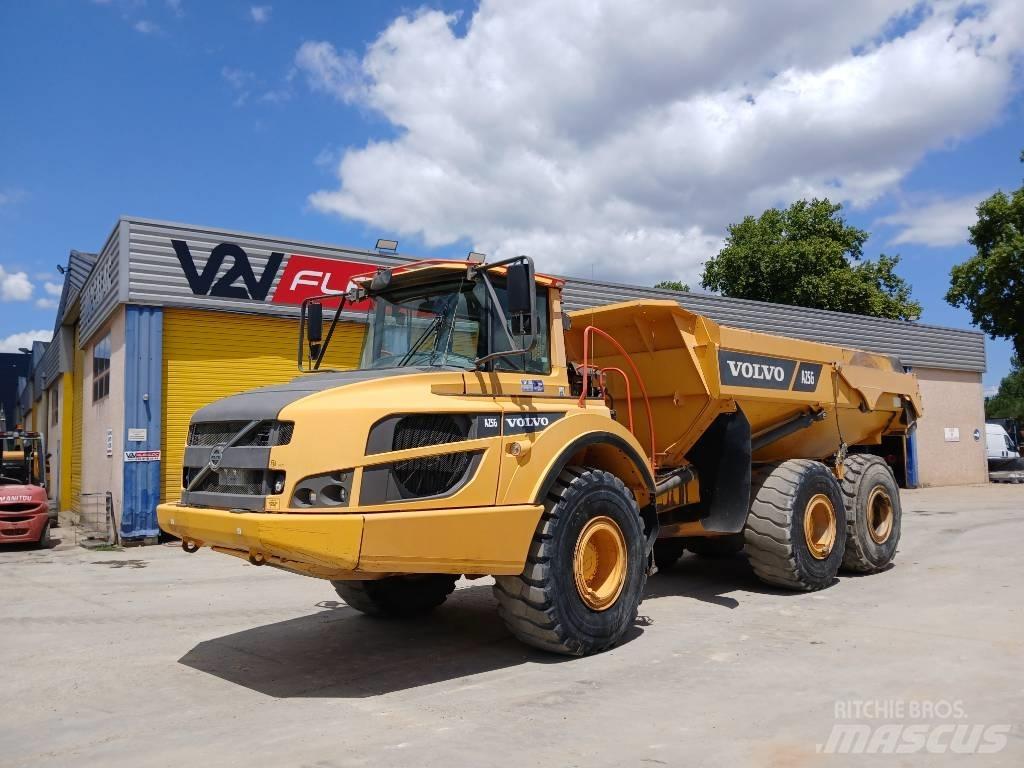 Volvo A 25 G Belden kirma kaya kamyonu