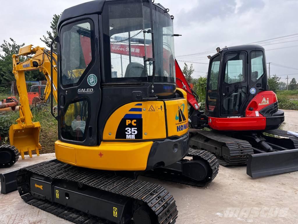 Komatsu PC 35 MR Mini ekskavatörler, 7 tona dek