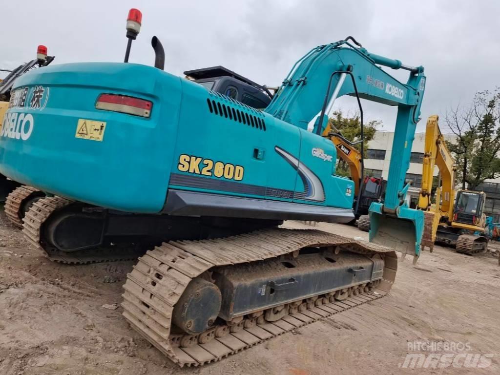 Kobelco SK260D Paletli ekskavatörler