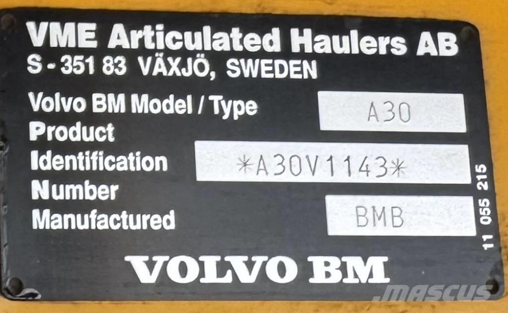 Volvo A 30 Belden kirma kaya kamyonu