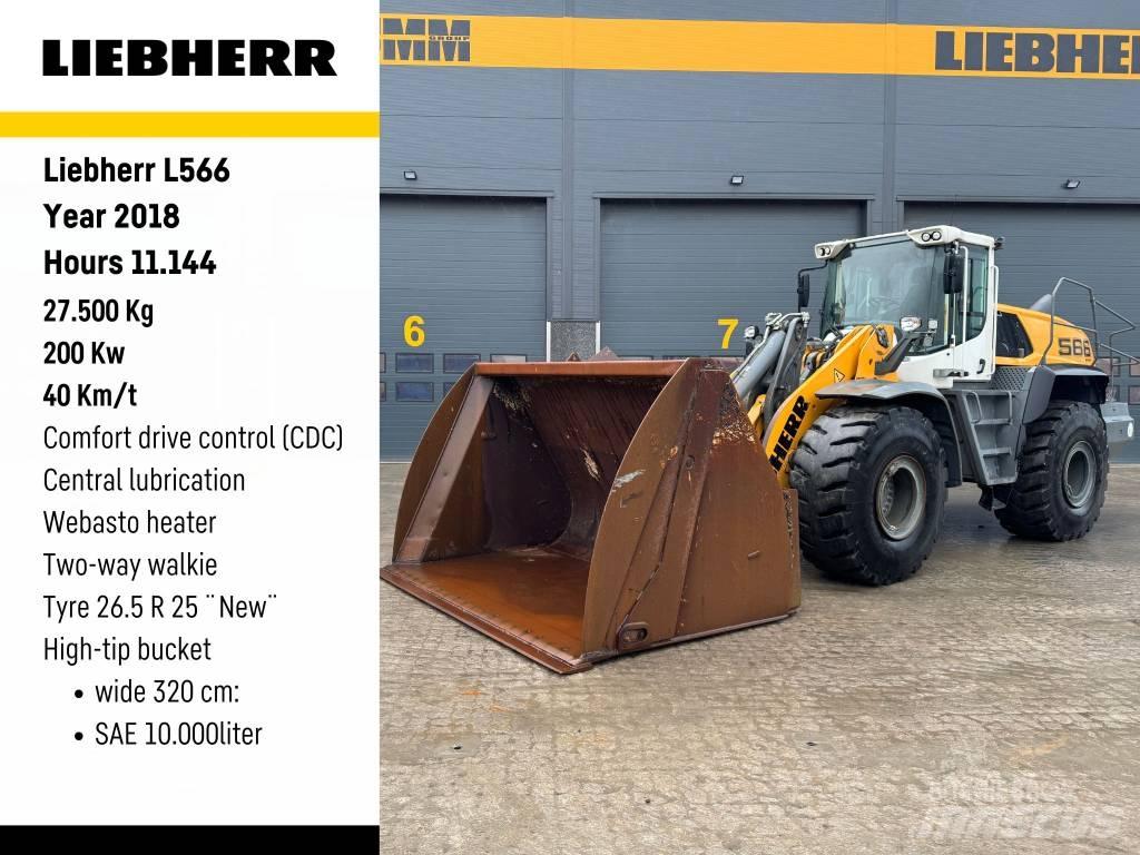 Liebherr L 566 Tekerlekli yükleyiciler