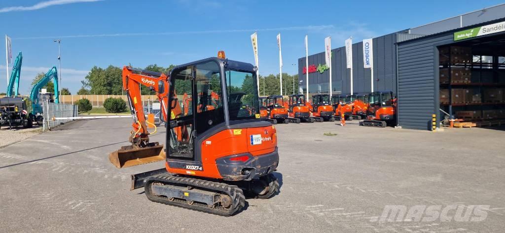 Kubota KX 027-4 Mini ekskavatörler, 7 tona dek