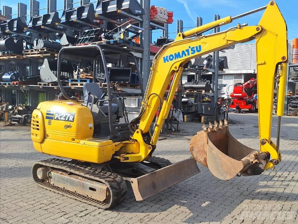 Komatsu PC27R-8 Mini ekskavatörler, 7 tona dek