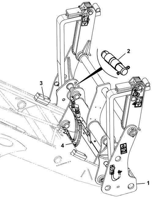 JCB 4 CX Quick connectors