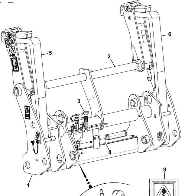 JCB 4 CX Quick connectors