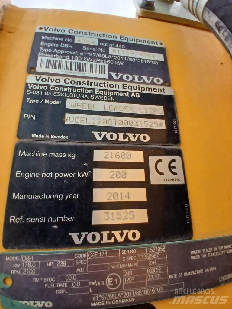 Volvo L 120 G Tekerlekli yükleyiciler