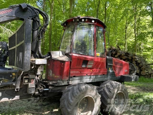 Komatsu 855 Tomruk yükleyici traktörler