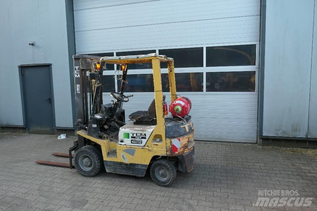 TCM FG 15 N17 LPG'li forkliftler