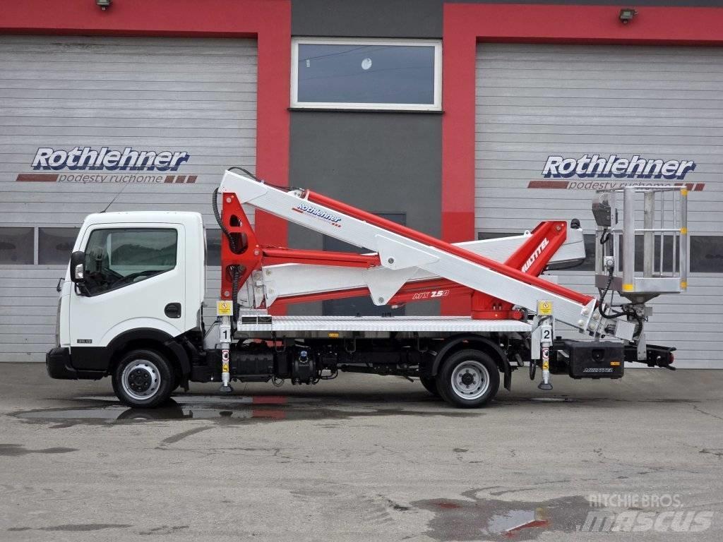 Multitel MX 250 Körüklü personel platformları