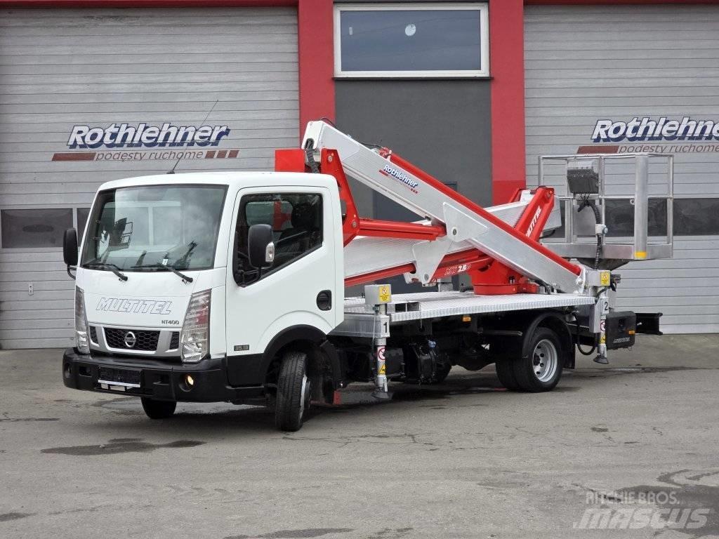 Multitel MX 250 Körüklü personel platformları