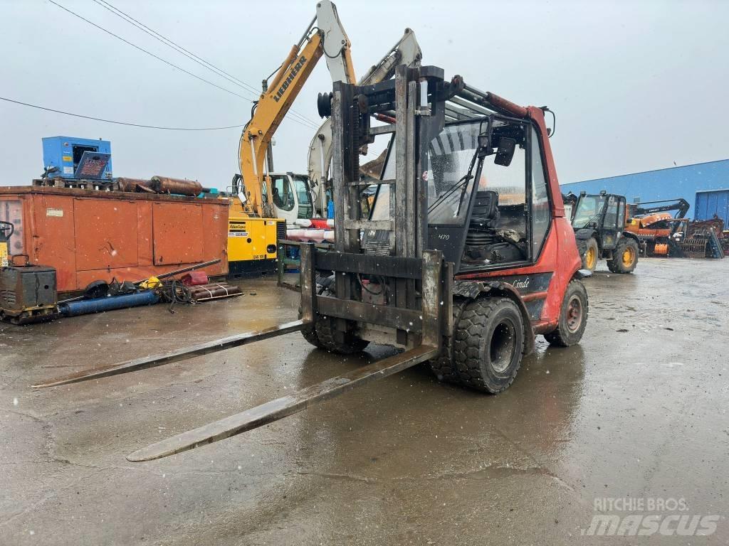 Linde H70D Dizel forkliftler