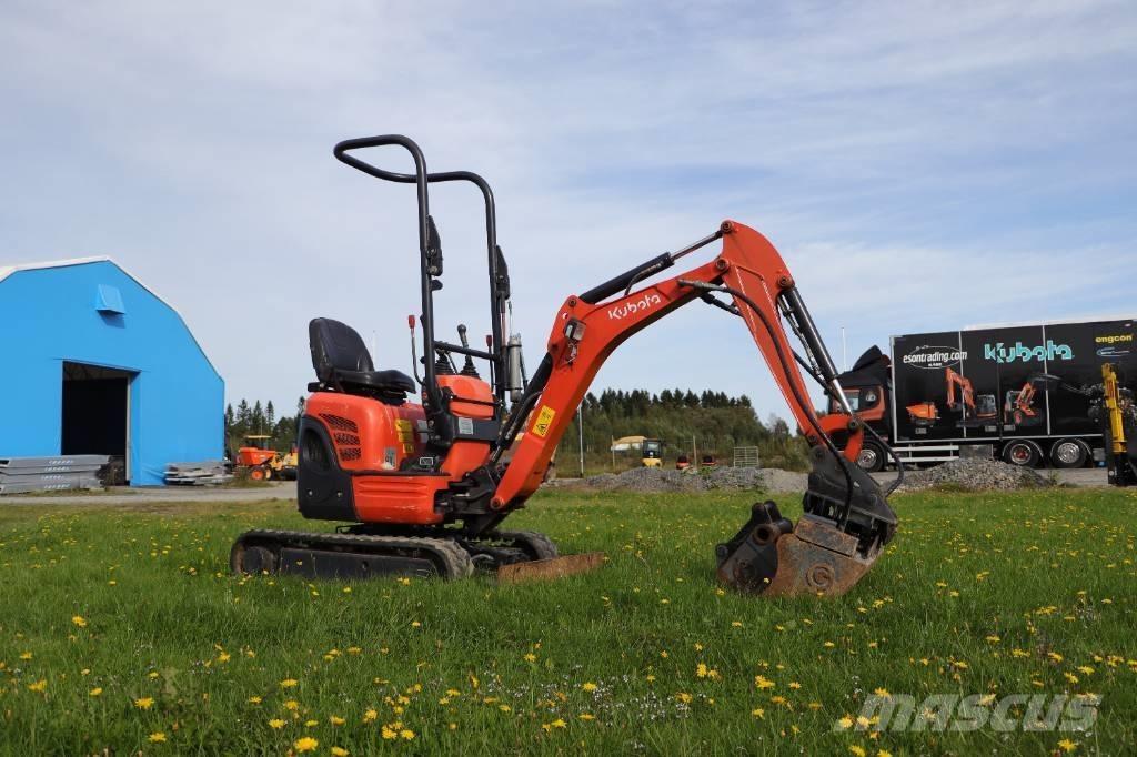 Kubota U10-3 Mini ekskavatörler, 7 tona dek