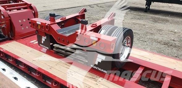 Fontaine FLIP AXLE Low loader yari çekiciler
