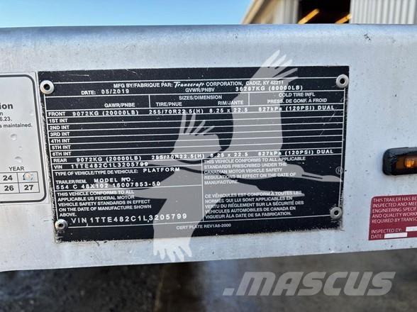 Transcraft D-EAGLE II Low loader yari çekiciler