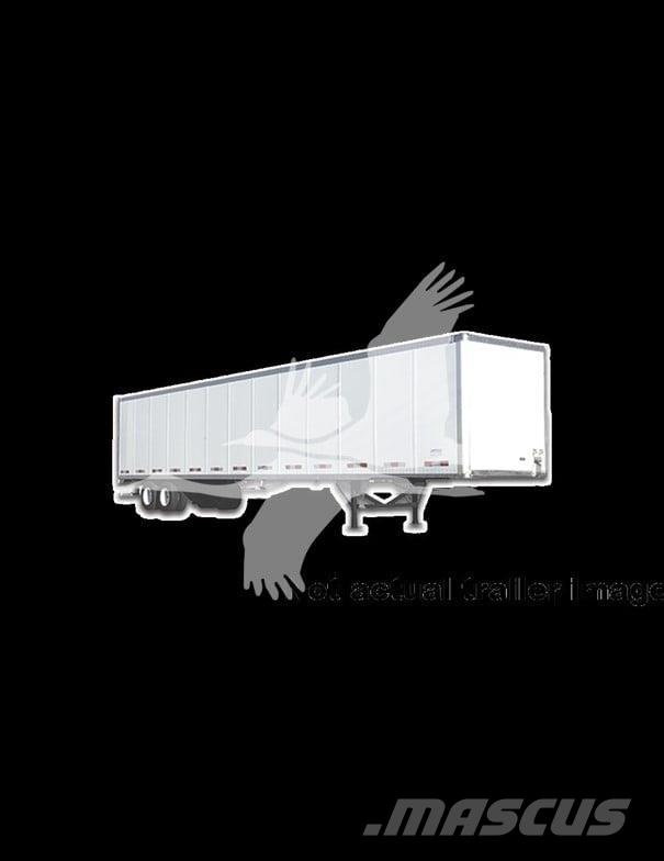 Wabash PLATE VAN Kapali kasa treylerler