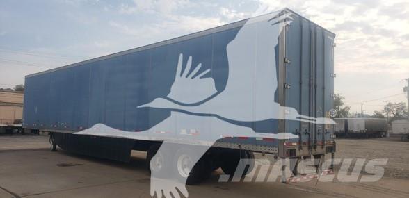 Wabash PLATE VAN Kapali kasa treylerler