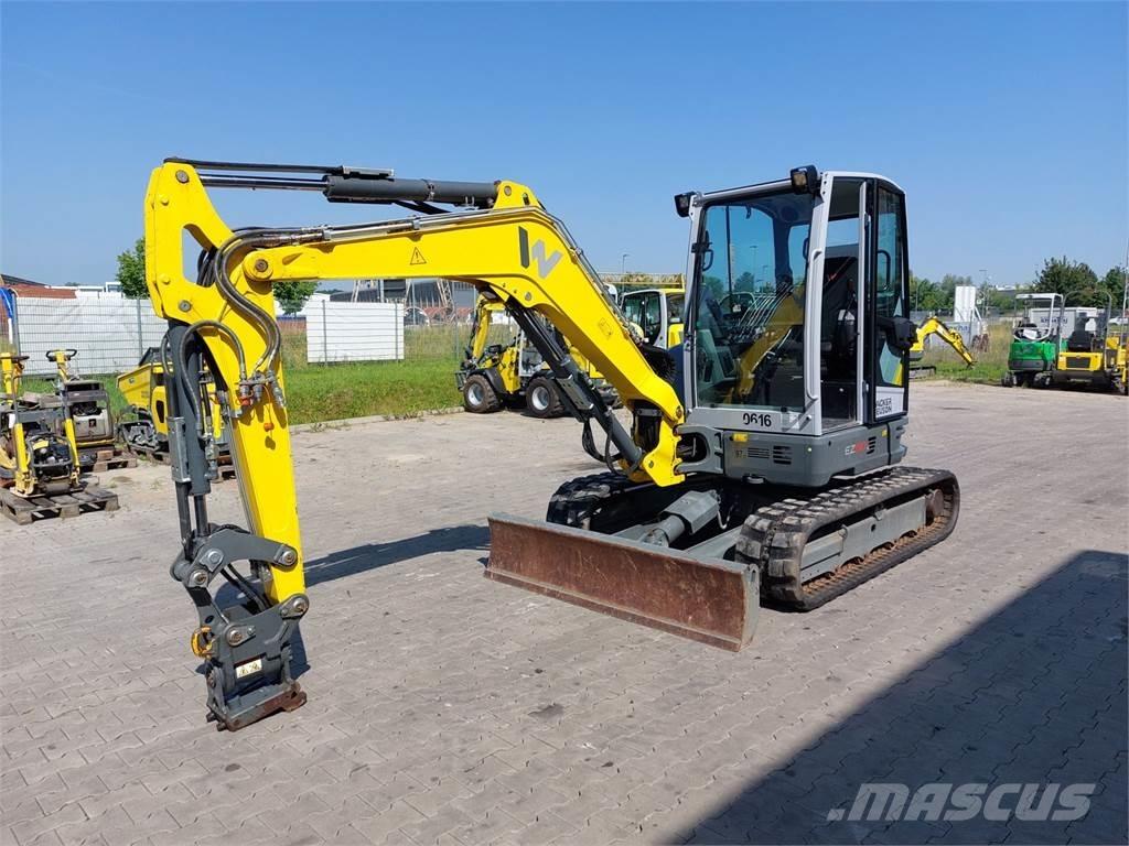 Wacker Neuson EZ50 Paletli ekskavatörler