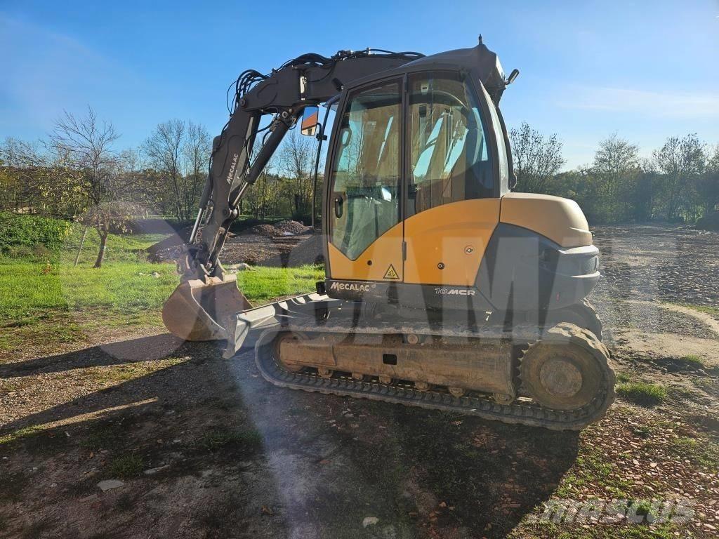 Mecalac 10 MCR Paletli ekskavatörler