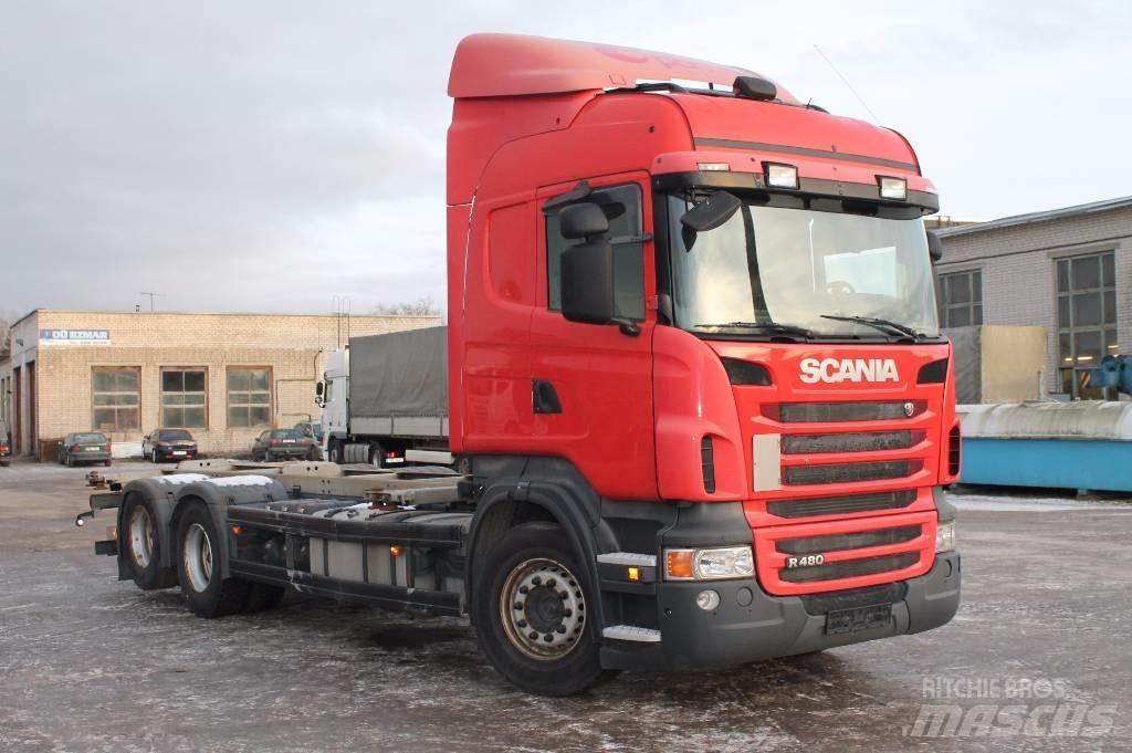 Scania R480 LB6X2HNB Römorklar, konteyner