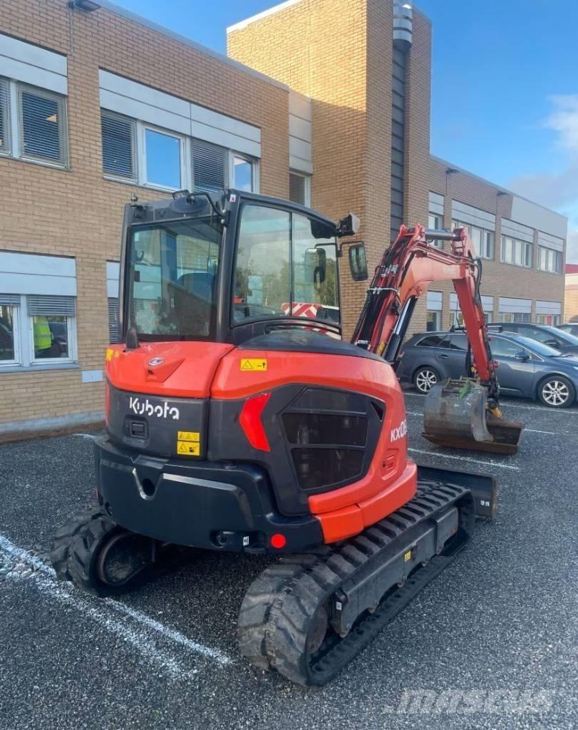 Kubota KX 060-5 Mini ekskavatörler, 7 tona dek