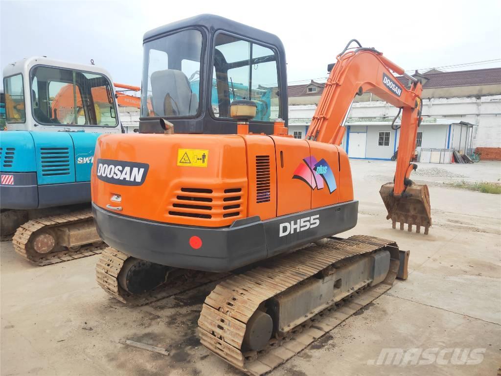 Doosan DH55 Mini ekskavatörler, 7 tona dek