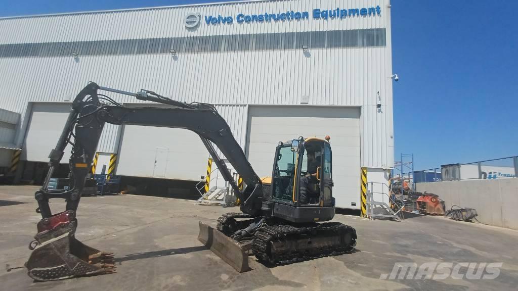 Volvo ECR 88 D Paletli ekskavatörler