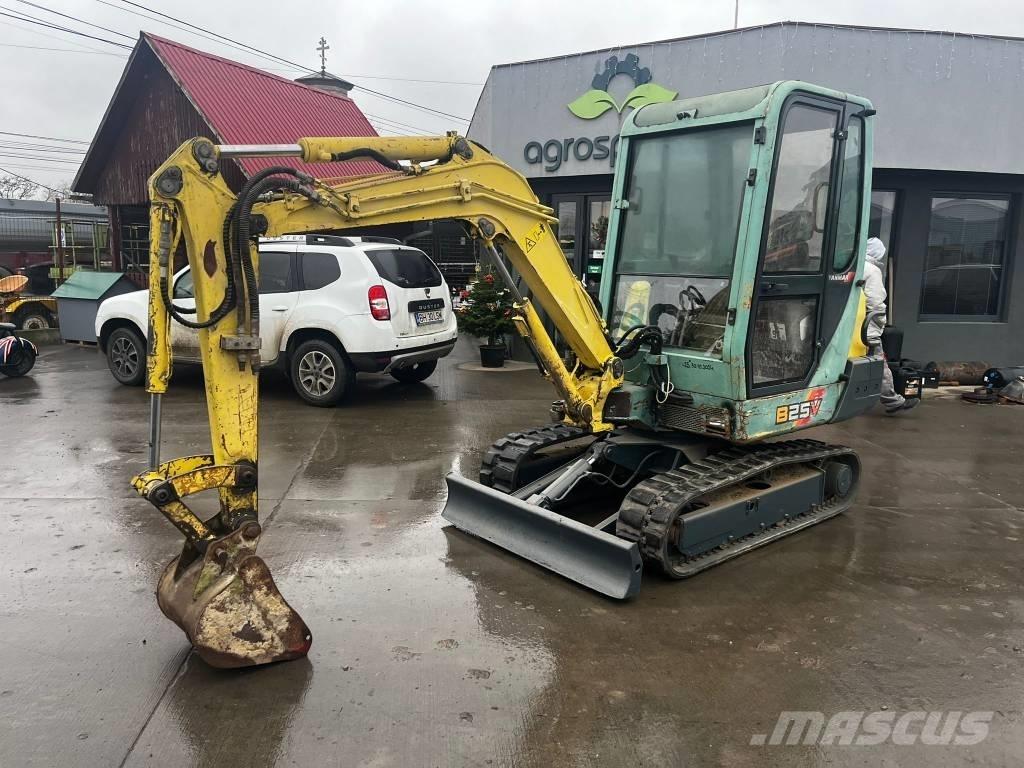 Yanmar B 25 V Mini ekskavatörler, 7 tona dek