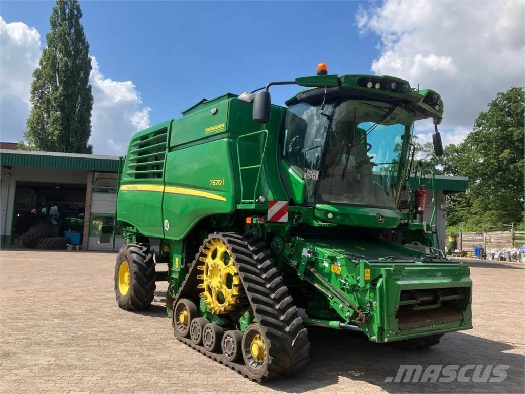 John Deere T670 Biçerdöverler