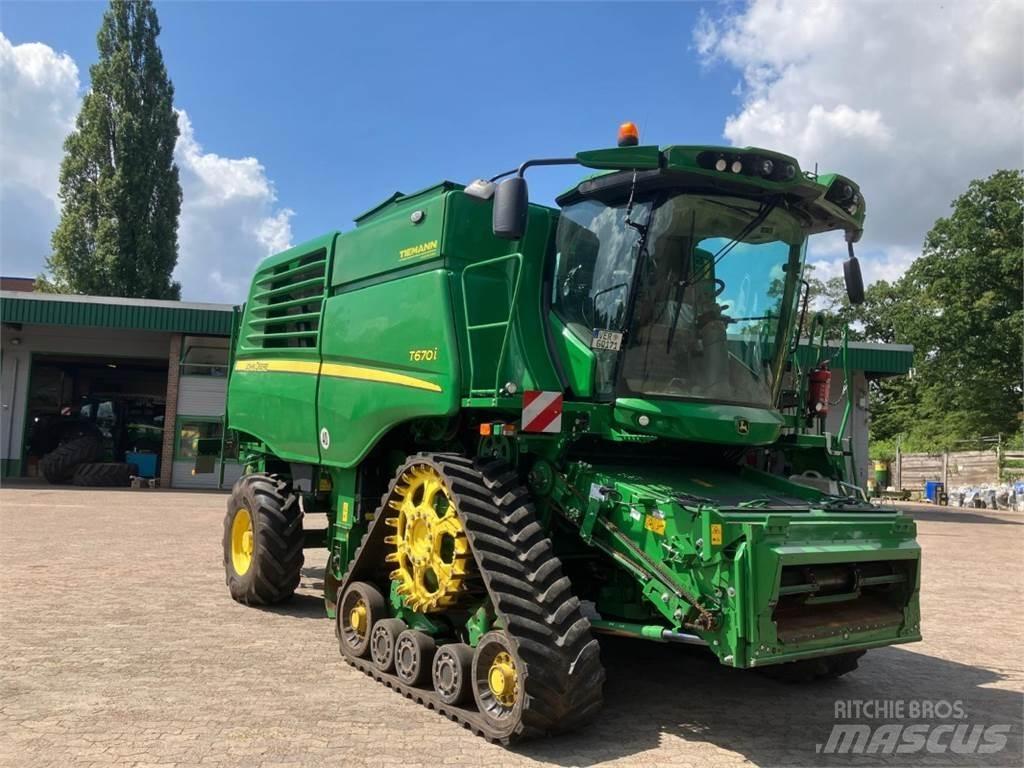 John Deere T670 Biçerdöverler