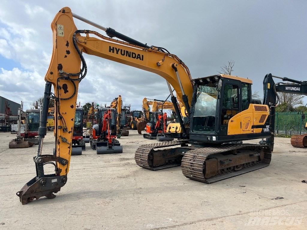 Hyundai HX140L Paletli ekskavatörler