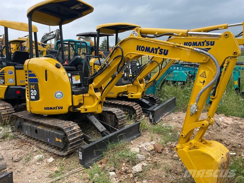 Komatsu PC 20 Paletli ekskavatörler