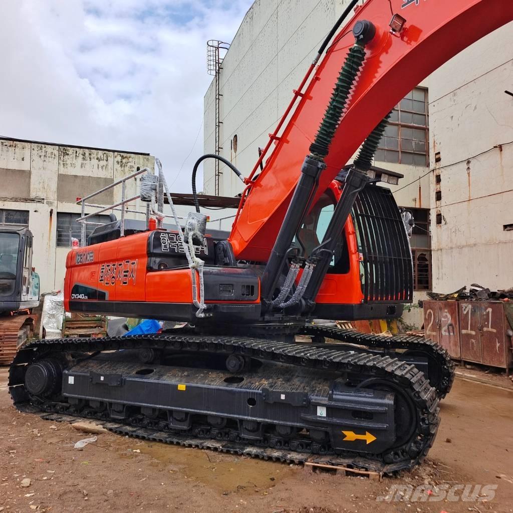 Doosan DX 340 Paletli ekskavatörler