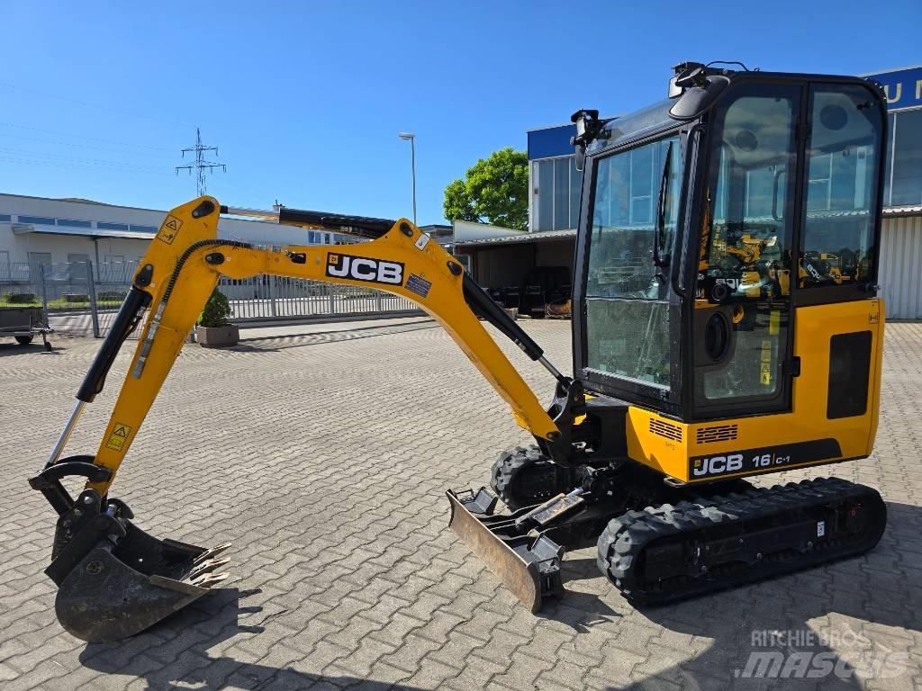 JCB 16C-1 Mini ekskavatörler, 7 tona dek