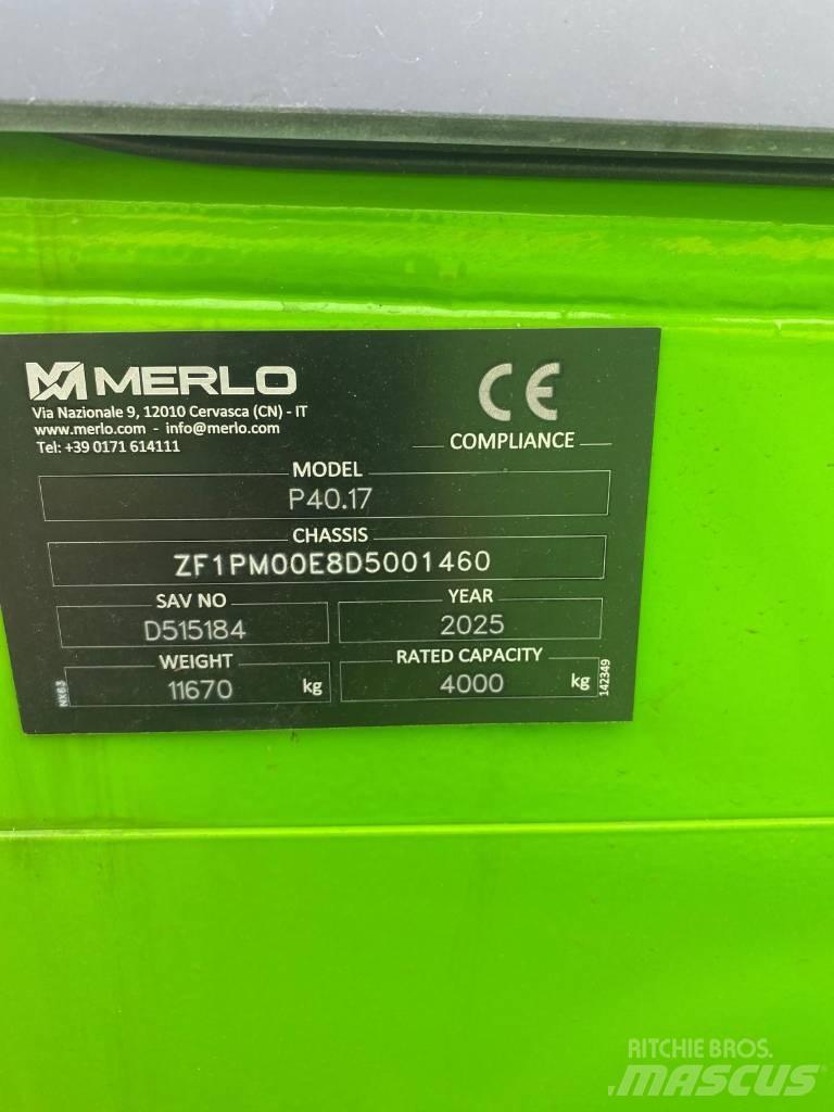 Merlo P 40.17 Teleskopik yükleyiciler