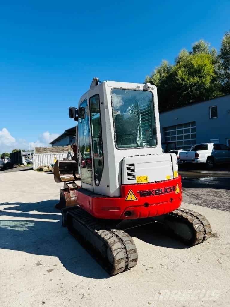 Takeuchi TB 138 FR Mini ekskavatörler, 7 tona dek