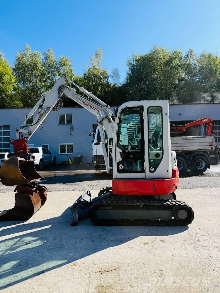 Takeuchi TB 138 FR Mini ekskavatörler, 7 tona dek