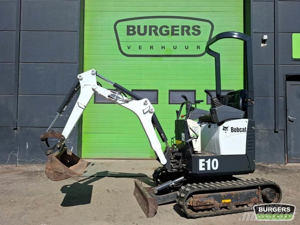 Bobcat E10 Mini ekskavatörler, 7 tona dek