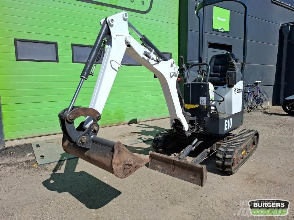 Bobcat E10 Mini ekskavatörler, 7 tona dek
