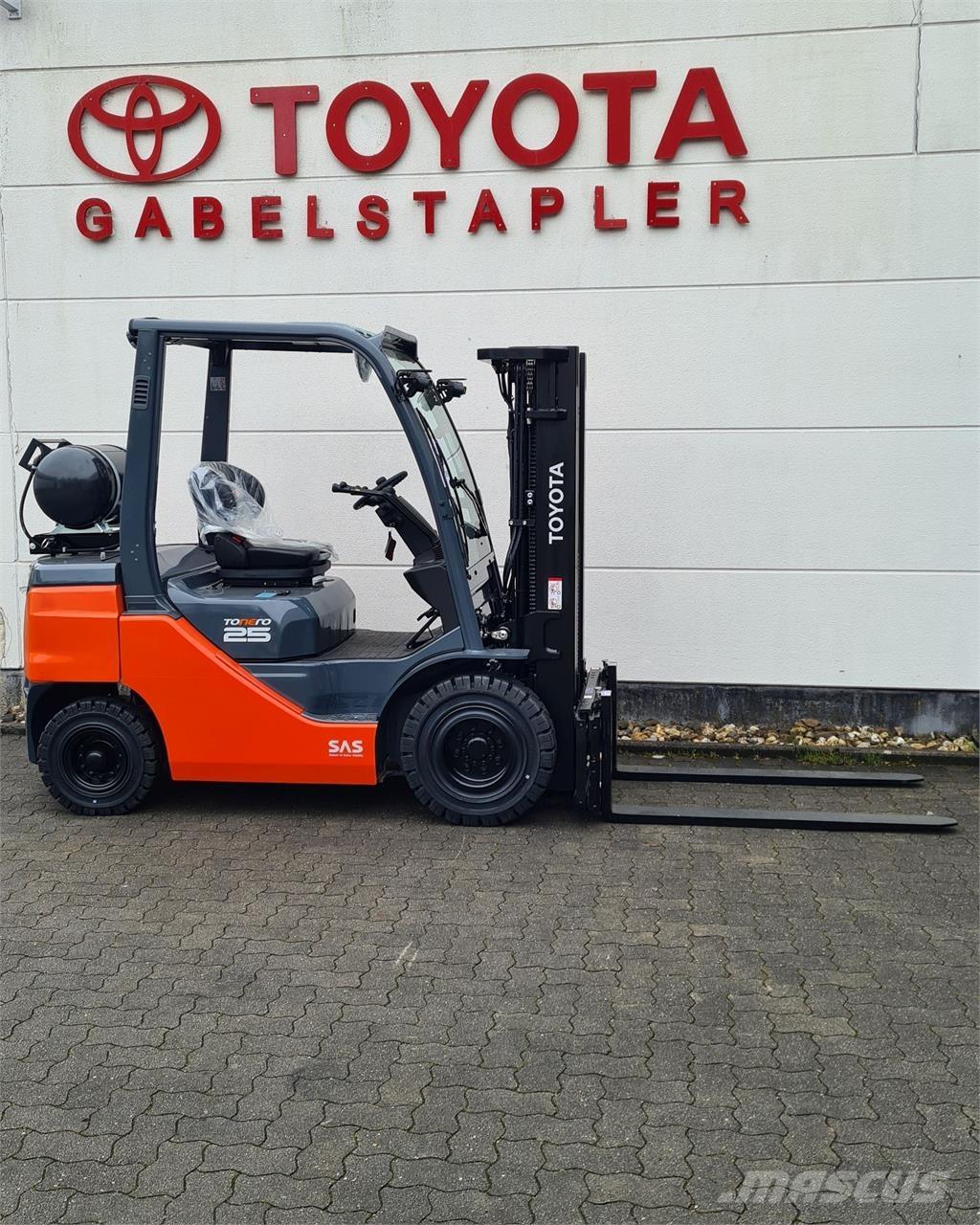 Toyota 02-8FGF25 LPG'li forkliftler
